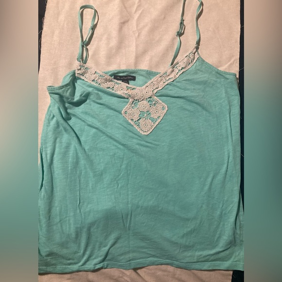 American Eagle Outfitters Tops - American Eagle aquamarine tank top